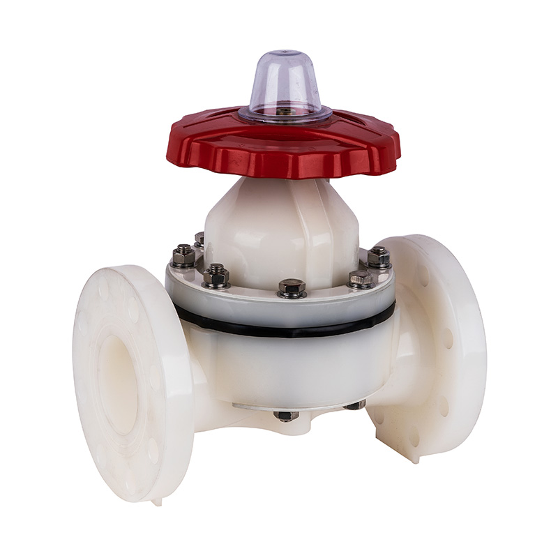 PVDF G41F-10F法兰式隔膜阀DN20-150 20A-150A日标